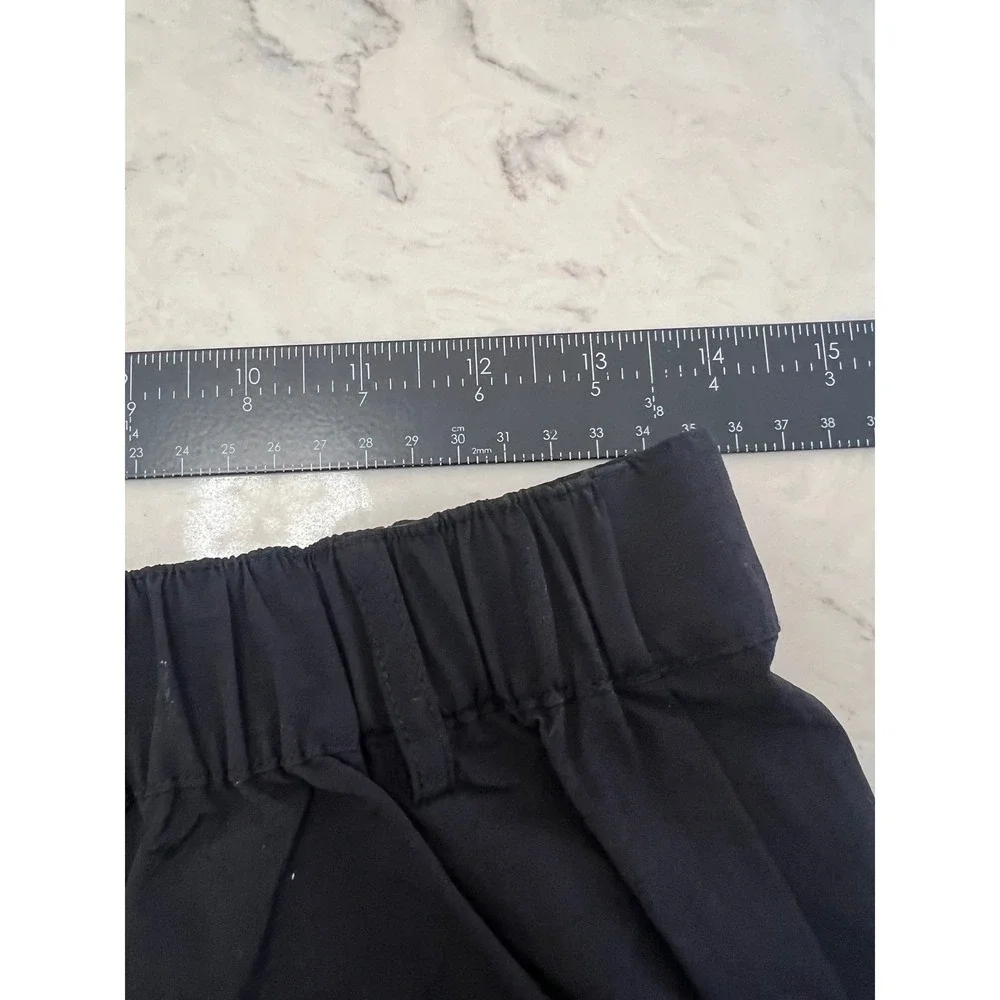 Love Tree Black Nylon‎ Cargo Parachute Pants Wide Leg High Rise 6852PH Mens M